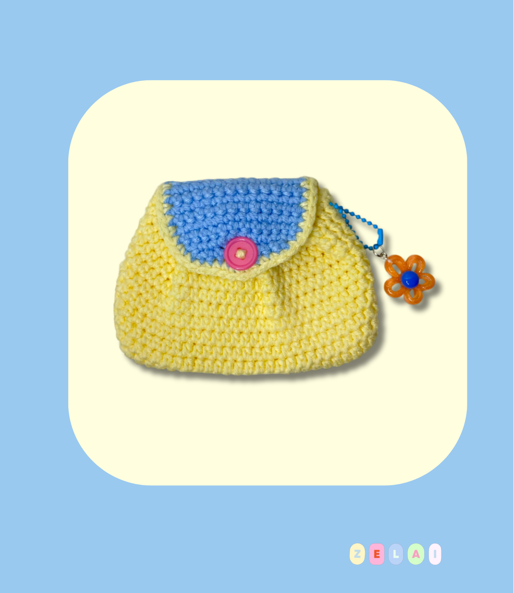 Mini pochi couleur yuzu 🍋