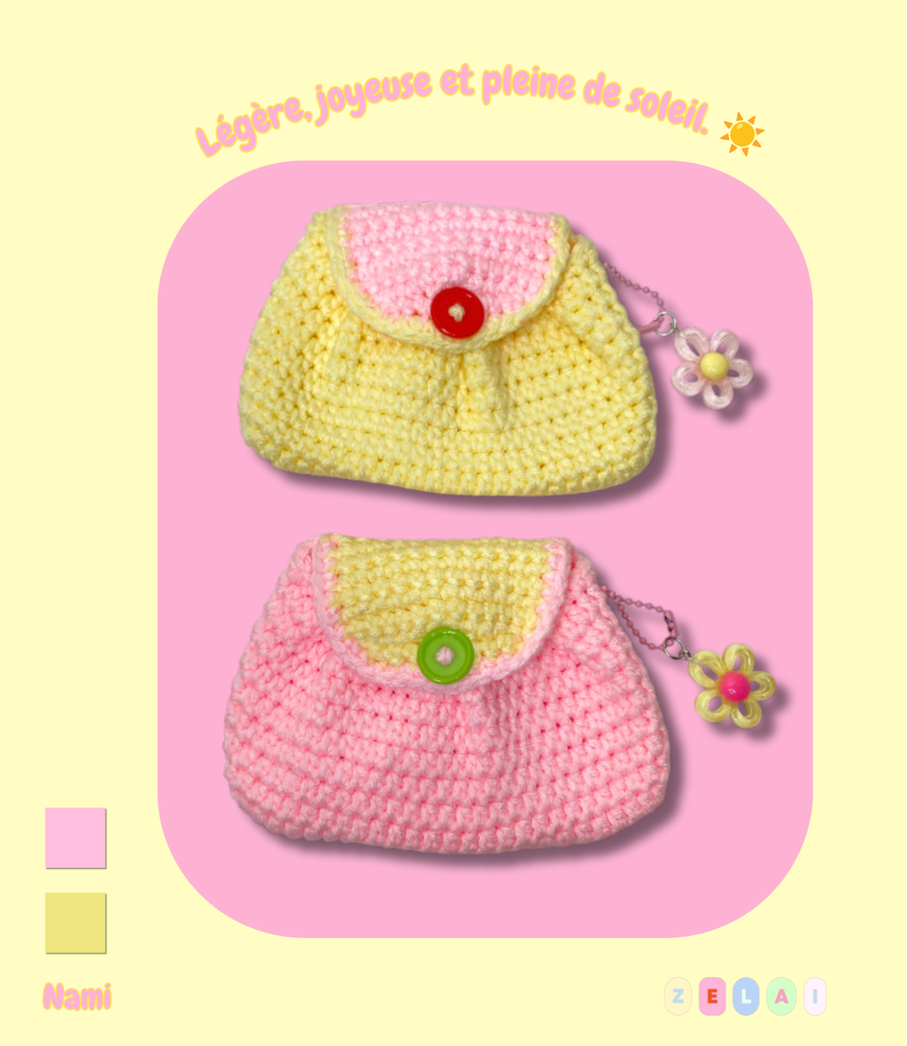 Mini Pochi couleur Nami 🌼